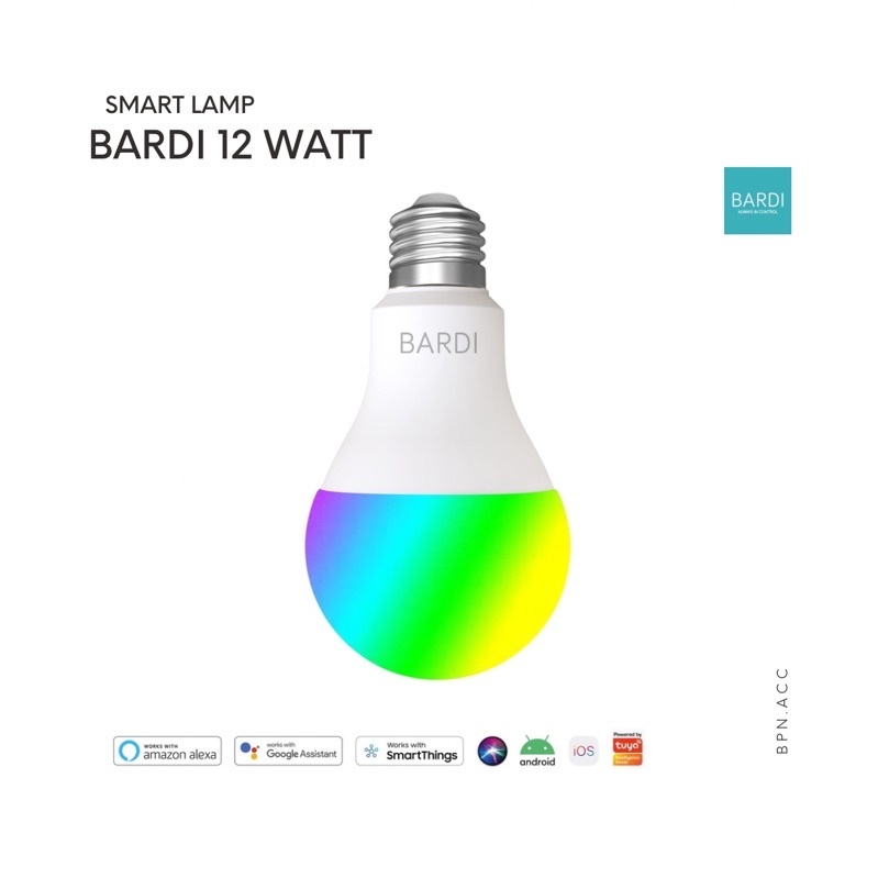 Bardi Smart Light Bulb RGB+WW 10W