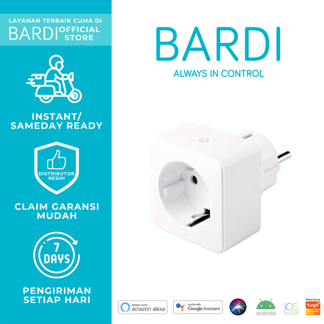 Promo Bardi Smart Portable Plug Wifi Wireless Colokan - Iot Smart Home ...